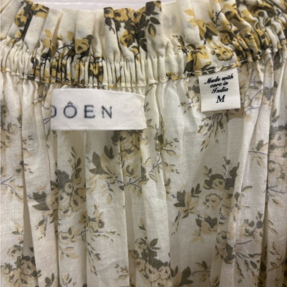 Doen Ashlynn Dress in Citron Rosier Floral - Picture 6 of 8